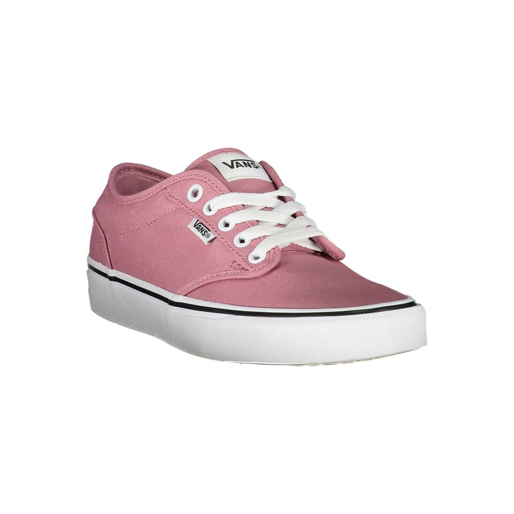 Vans Pink Polyester Athletic Sneakers