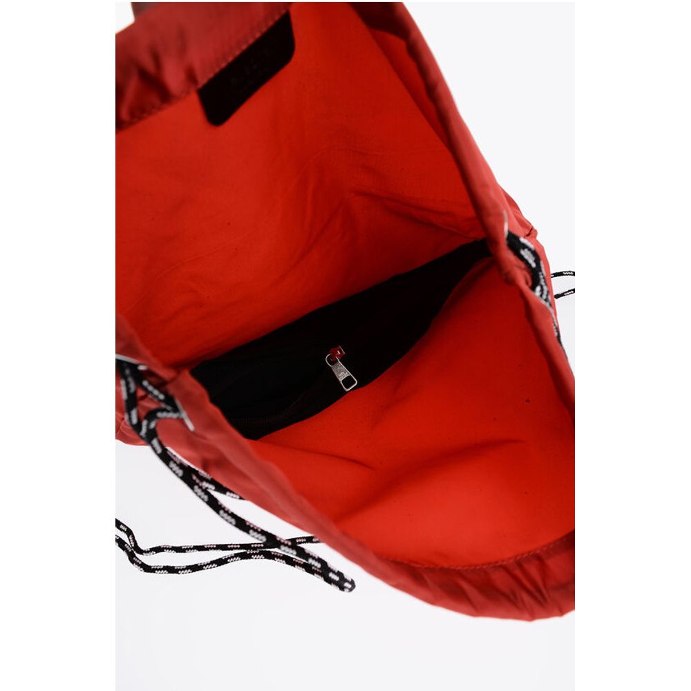 Neil Barrett Red Nylon Backpack