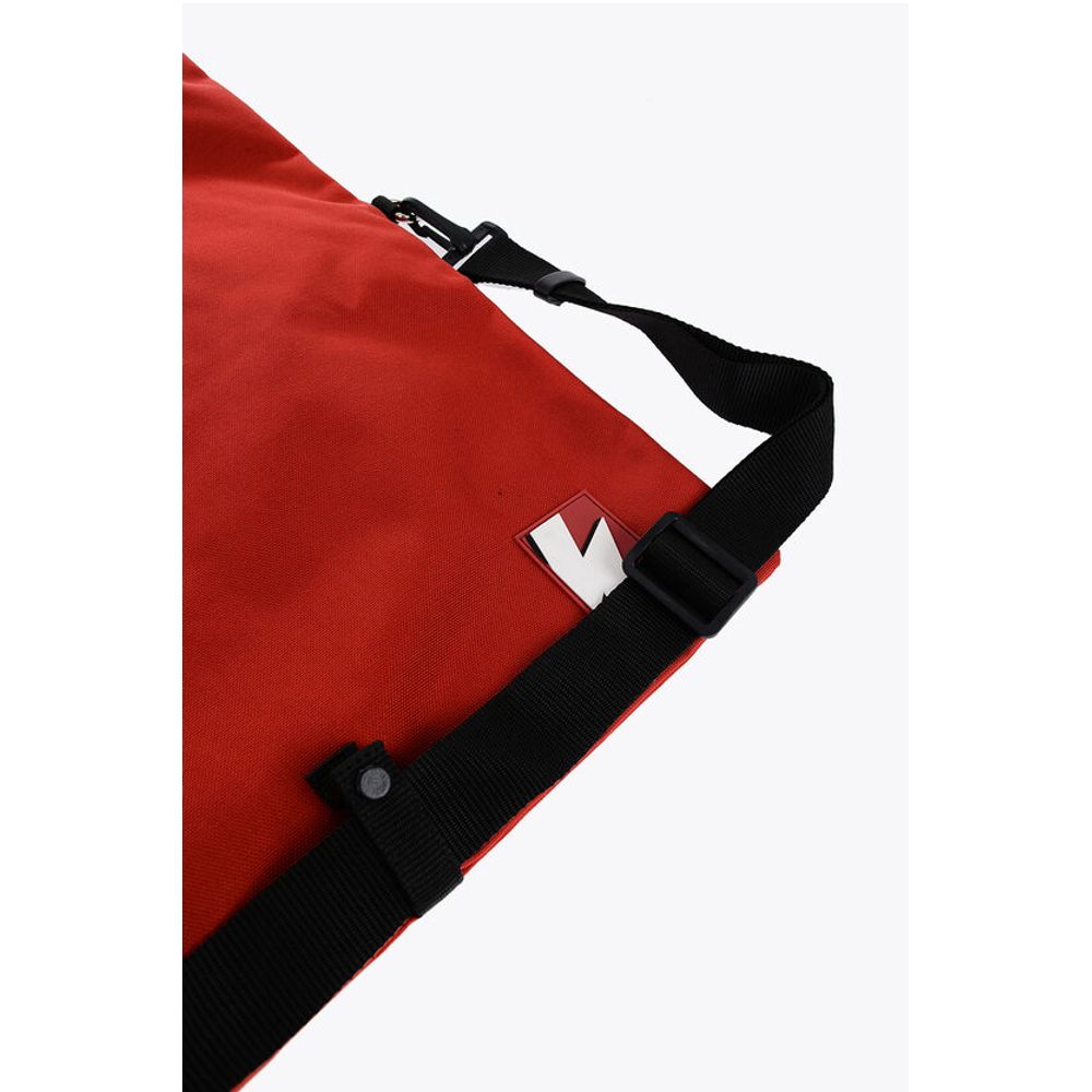 Neil Barrett Red Nylon Shoulder Bag