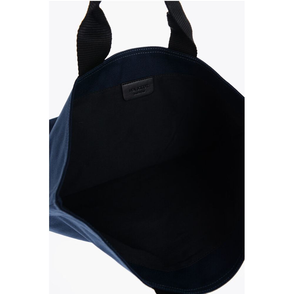 Neil Barrett Blue Nylon Shoulder Bag