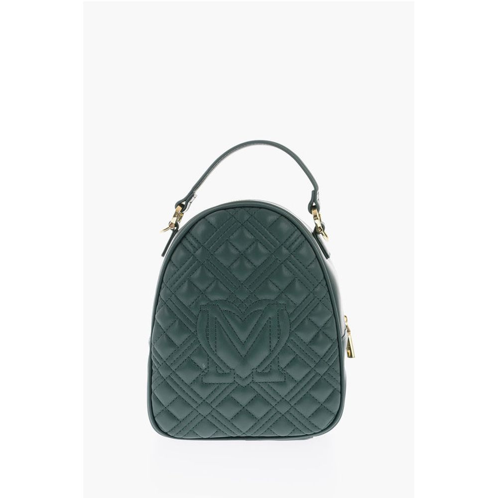 Moschino LOVE quilted faux leather bag with removable shoulder strap
