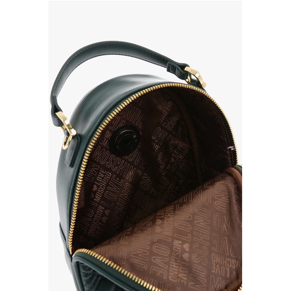 Moschino LOVE quilted faux leather bag with removable shoulder strap