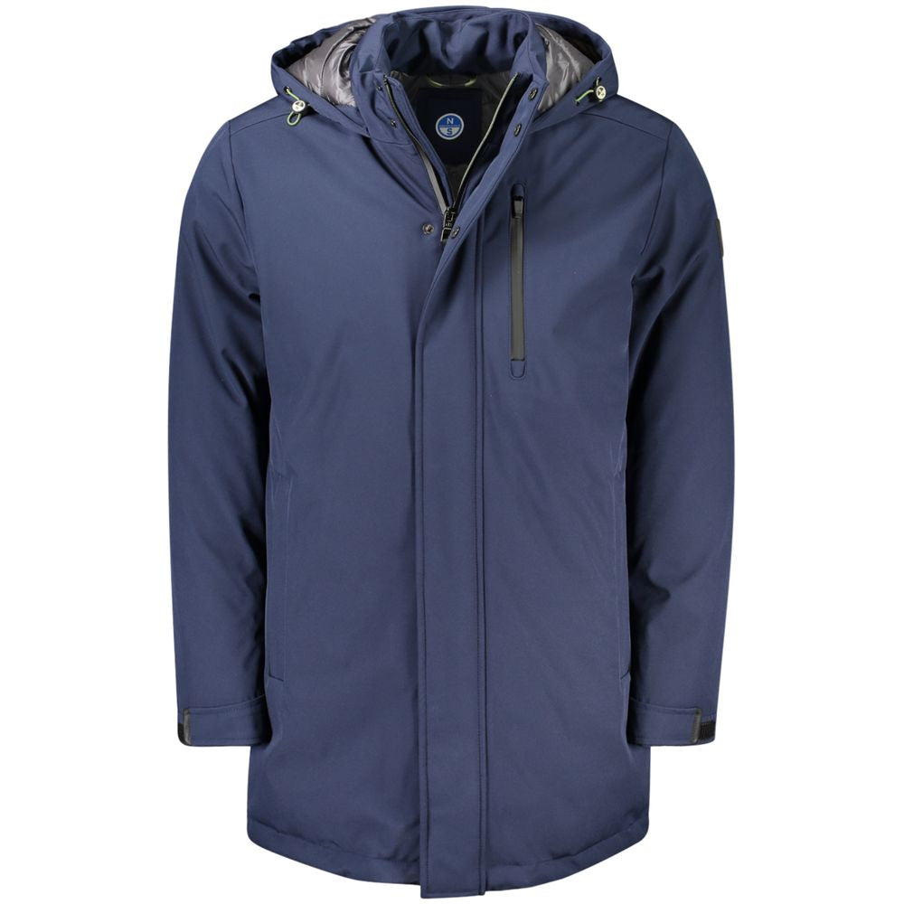 Ανδρικό μπουφάν North Sails Blue Polyester