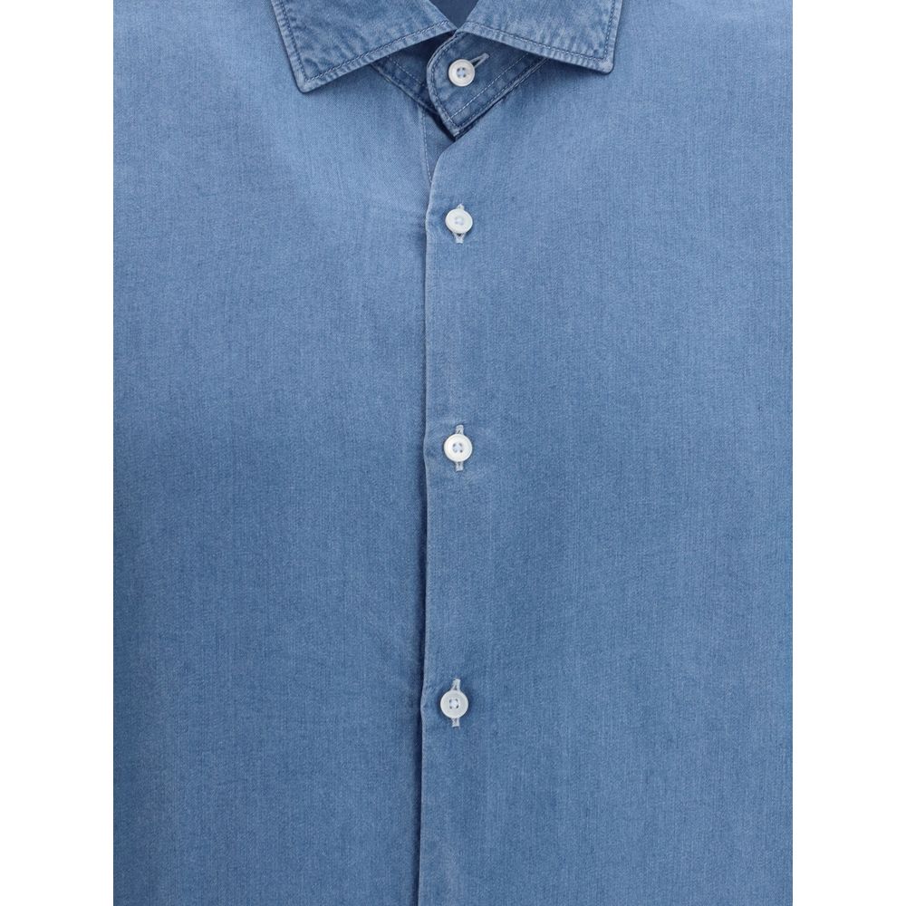 Brooksfield Denim effect Shirt
