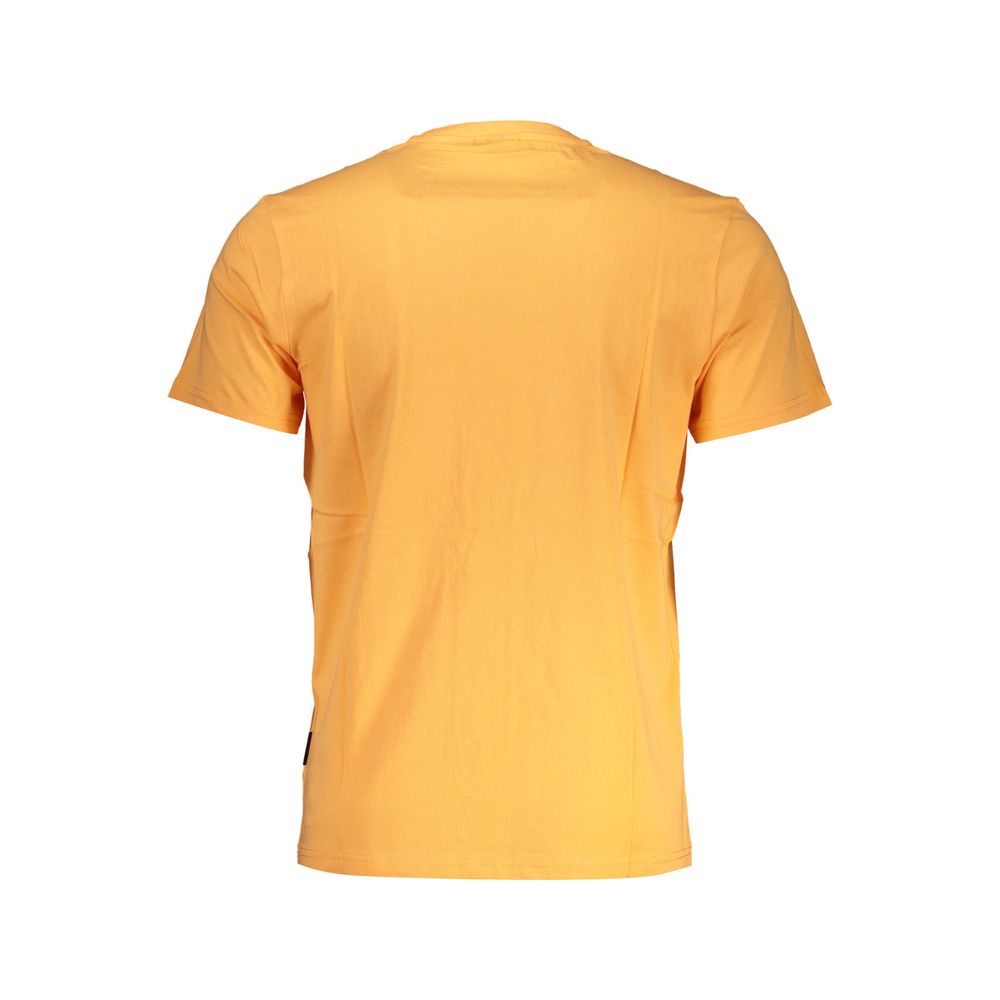 Napapijri Orange Cotton T-Shirt