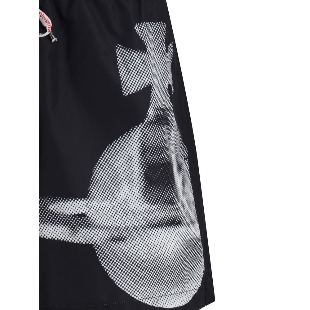 Vivienne Westwood Pixel Orb Swimshorts