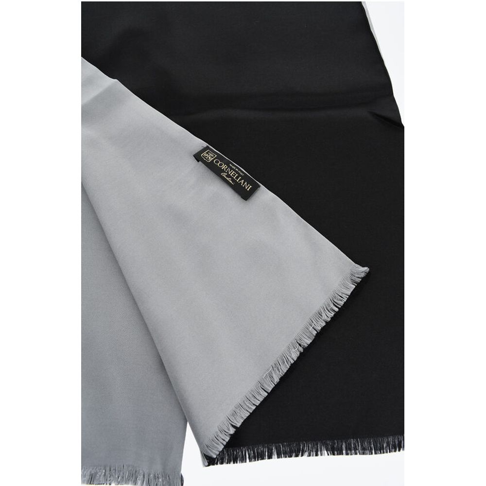 Corneliani Double Tone Silk Foulard