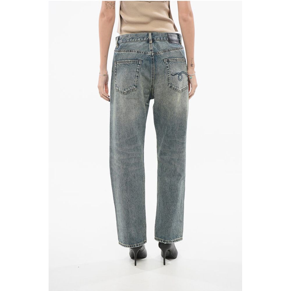 R13 Vintage Wash CLINTON Regular Fit Denims 21cm