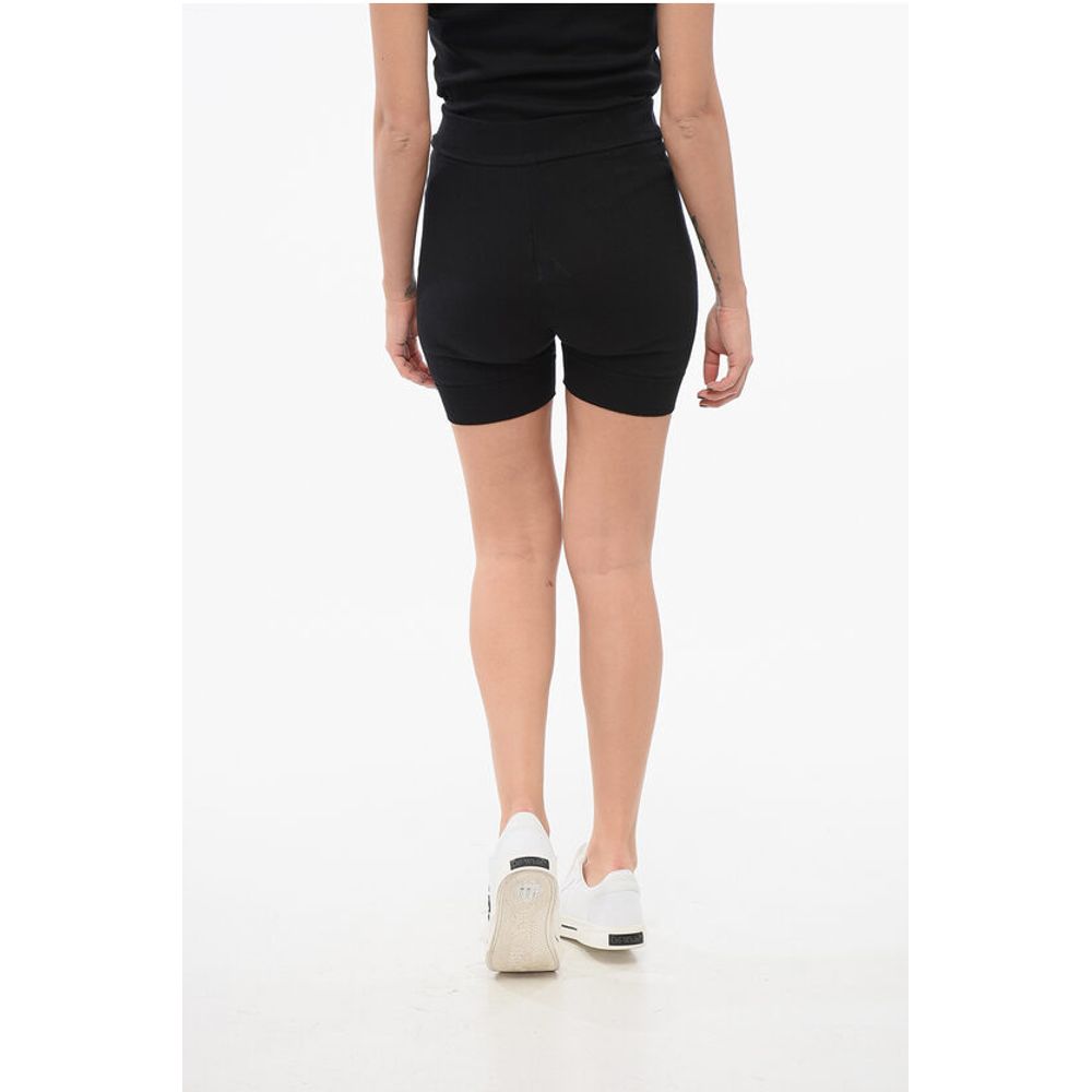 Vivienne Westwood Knitted BEA Shorts with Embroidered Logo