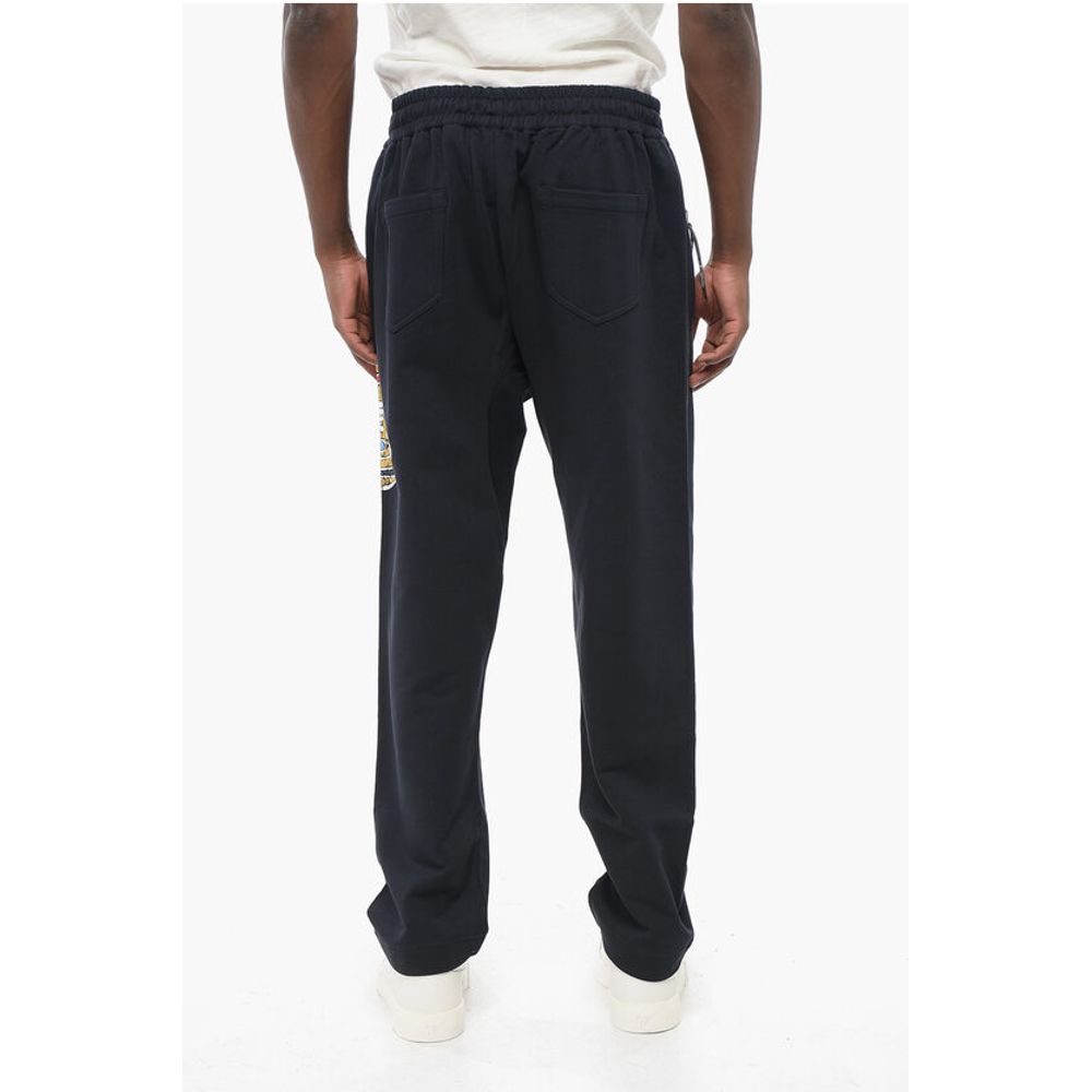 Vivienne Westwood Brushed Cotton TIME MACHINE Sweatpants with Printed Logo