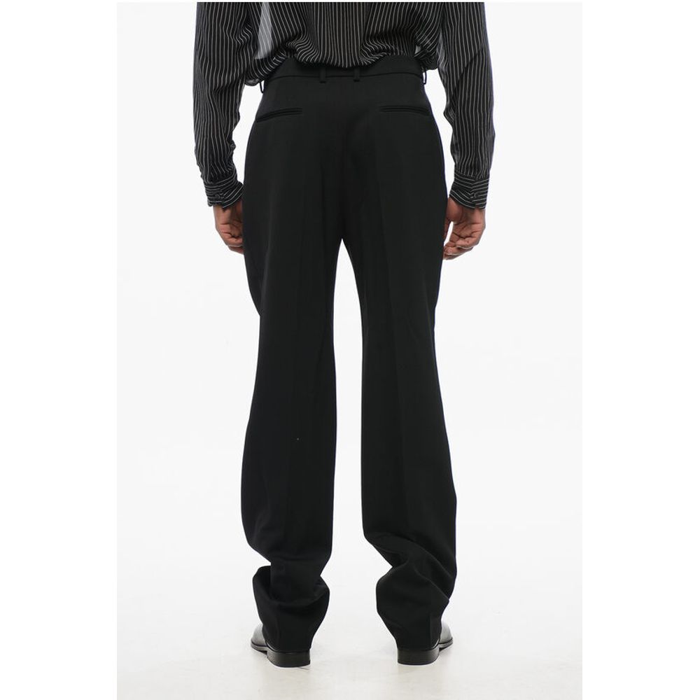 Saint Laurent Double-pleated Wool 4-Pocketed Pants