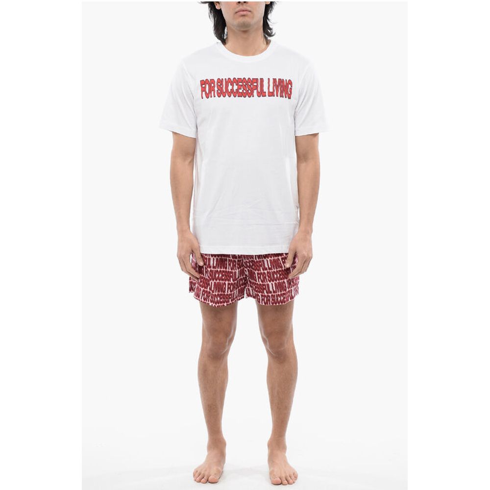 Diesel Printed UMKIT-JUST-STARK-EL Short Pyjamas Set