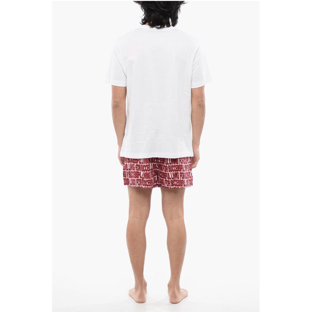 Diesel Printed UMKIT-JUST-STARK-EL Short Pyjamas Set