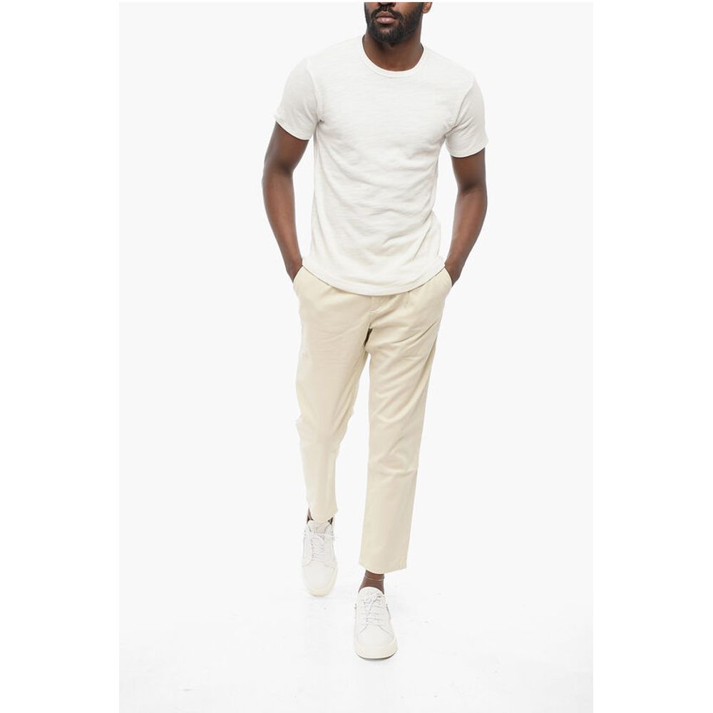Rag&Bone Crew Neck Monochrome Cotton T-Shirt