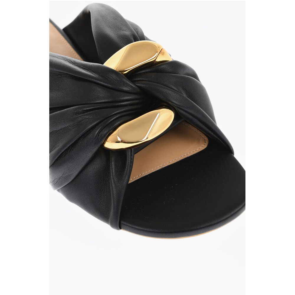 J.W.Anderson Twisted Leather Slides