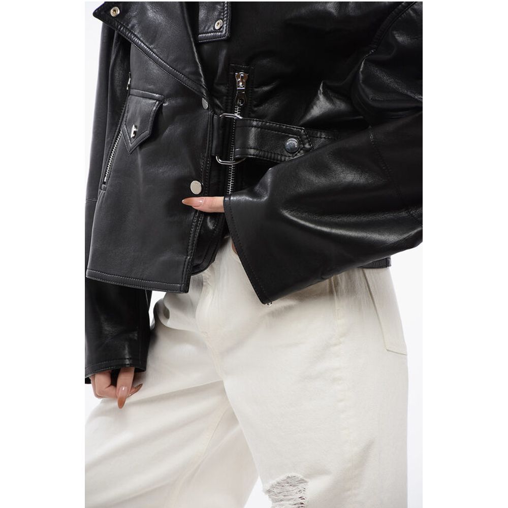 Nanushka Faux Leather ADO Biker Jacket
