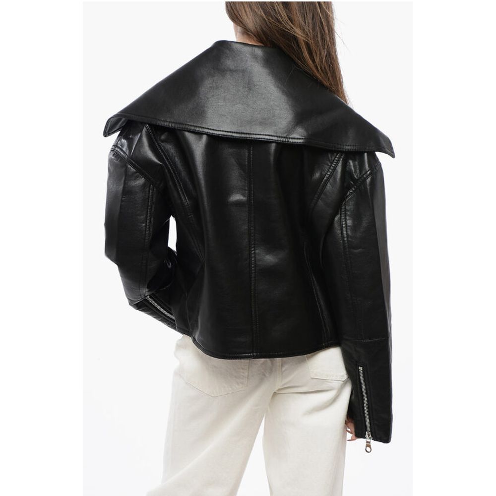 Nanushka Faux Leather ADO Biker Jacket