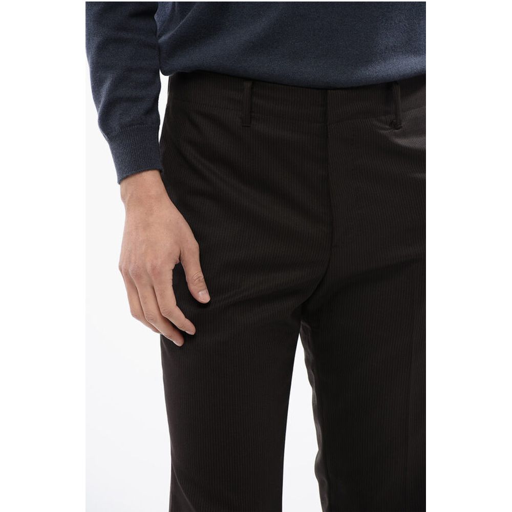 AllSaints Pinstriped Straight Fit THORPE Pants