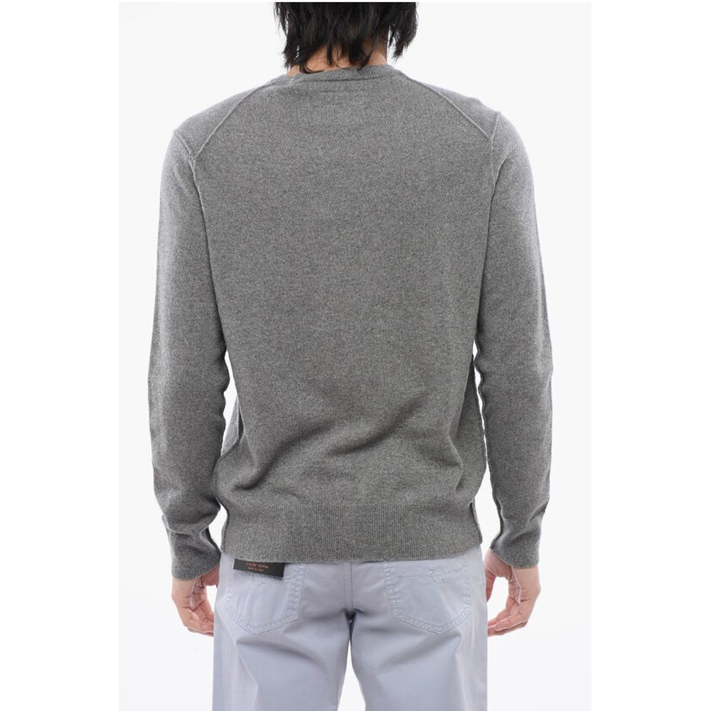 AllSaints Cashmere and Wool FINN Crew-neck Sweater