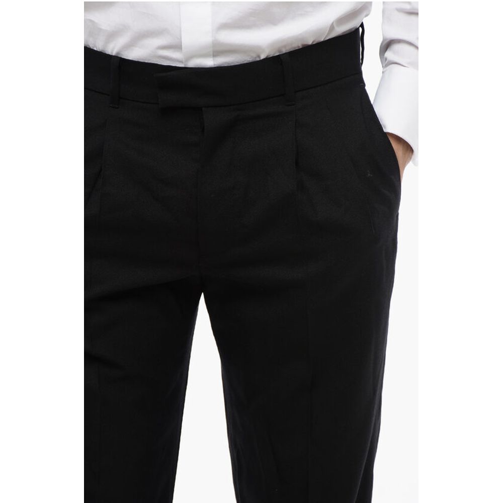 AllSaints Double-Pleated Straight Fit ARAH Pants