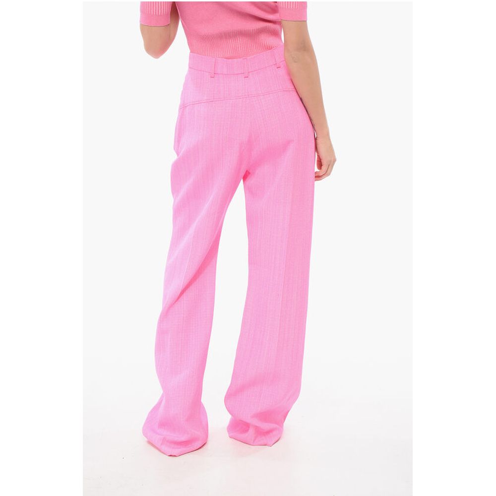 Jacquemus Silk Blend SAUGE Palazzo Pants