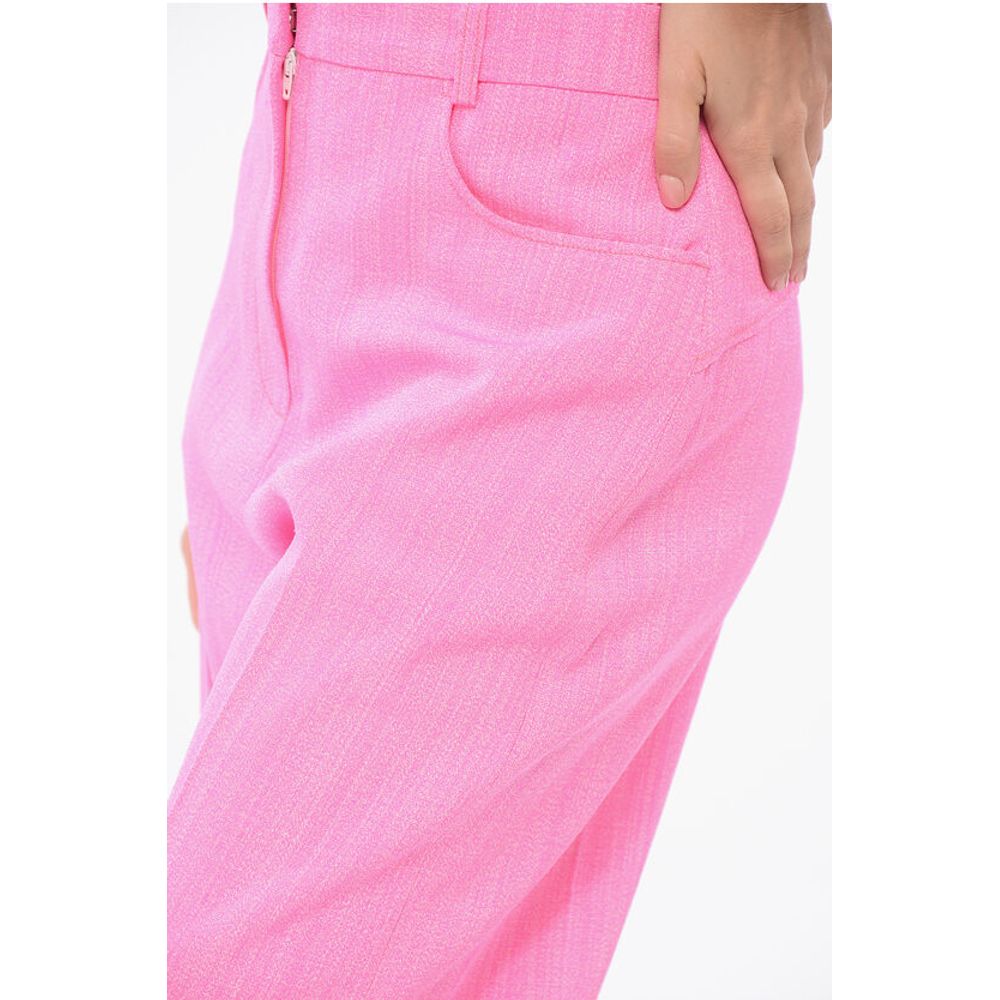 Jacquemus Silk Blend SAUGE Palazzo Pants