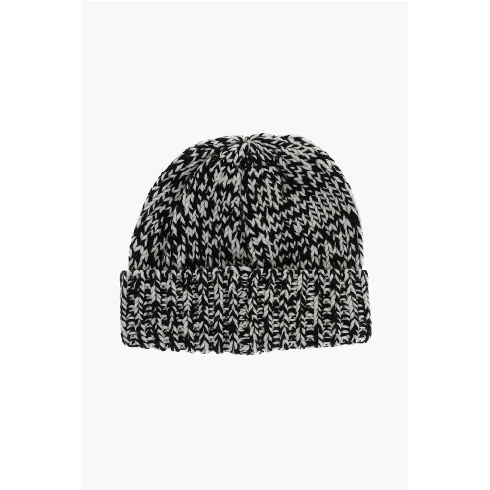 Saint Laurent Two-Tone Wool Beanie