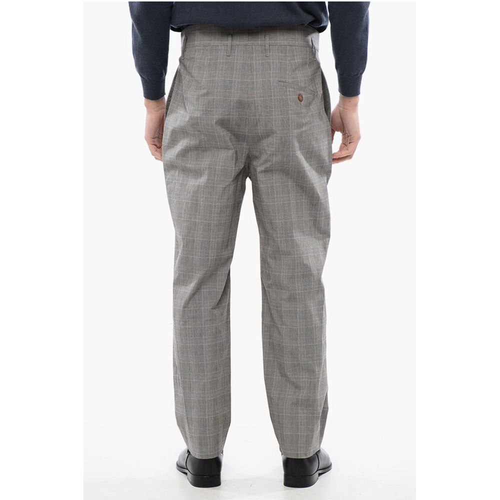Vivienne Westwood Lightweight Cotton CRUISE Pants with Prince of Wales Motif