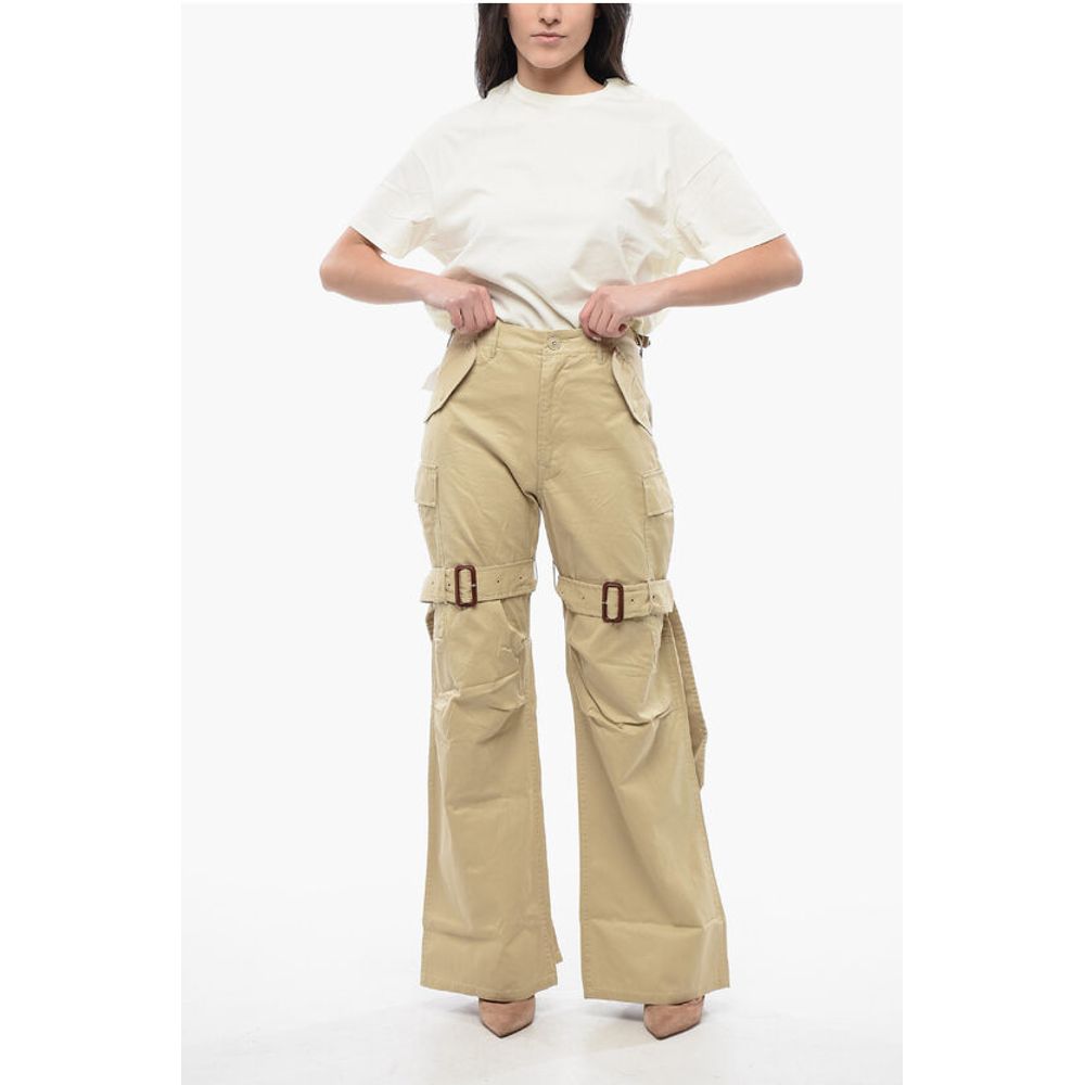 R13 High Waisted Lightweight Cotton Cargo Pants