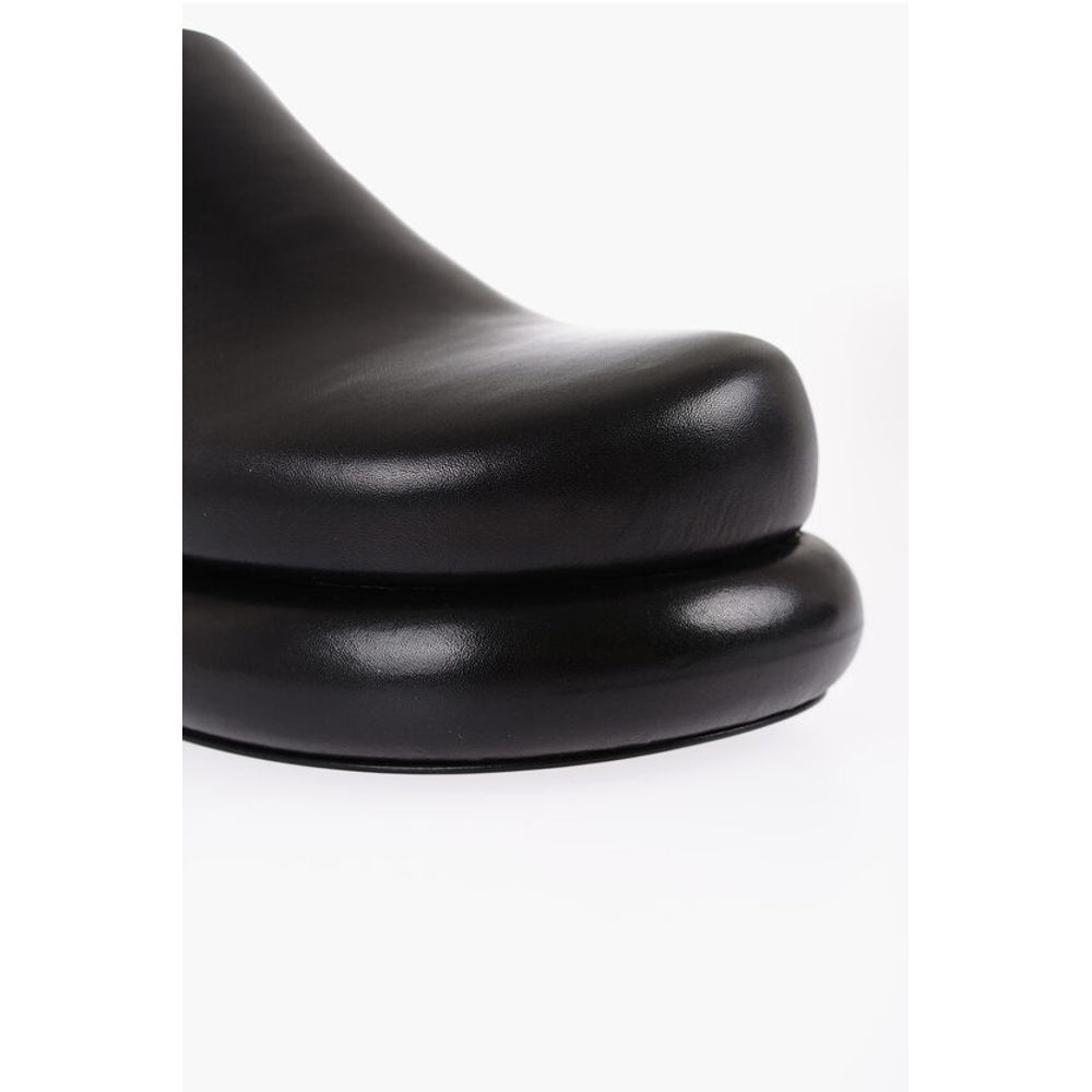 Jil Sander Chunky Sole Leather Slingback Sandals