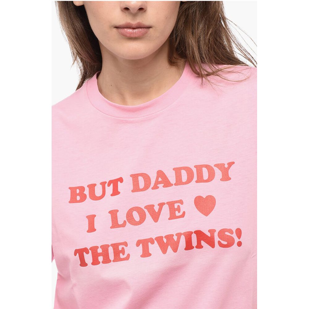 Dsquared² Crew Neck THE TWINS Cotton T-Shirt