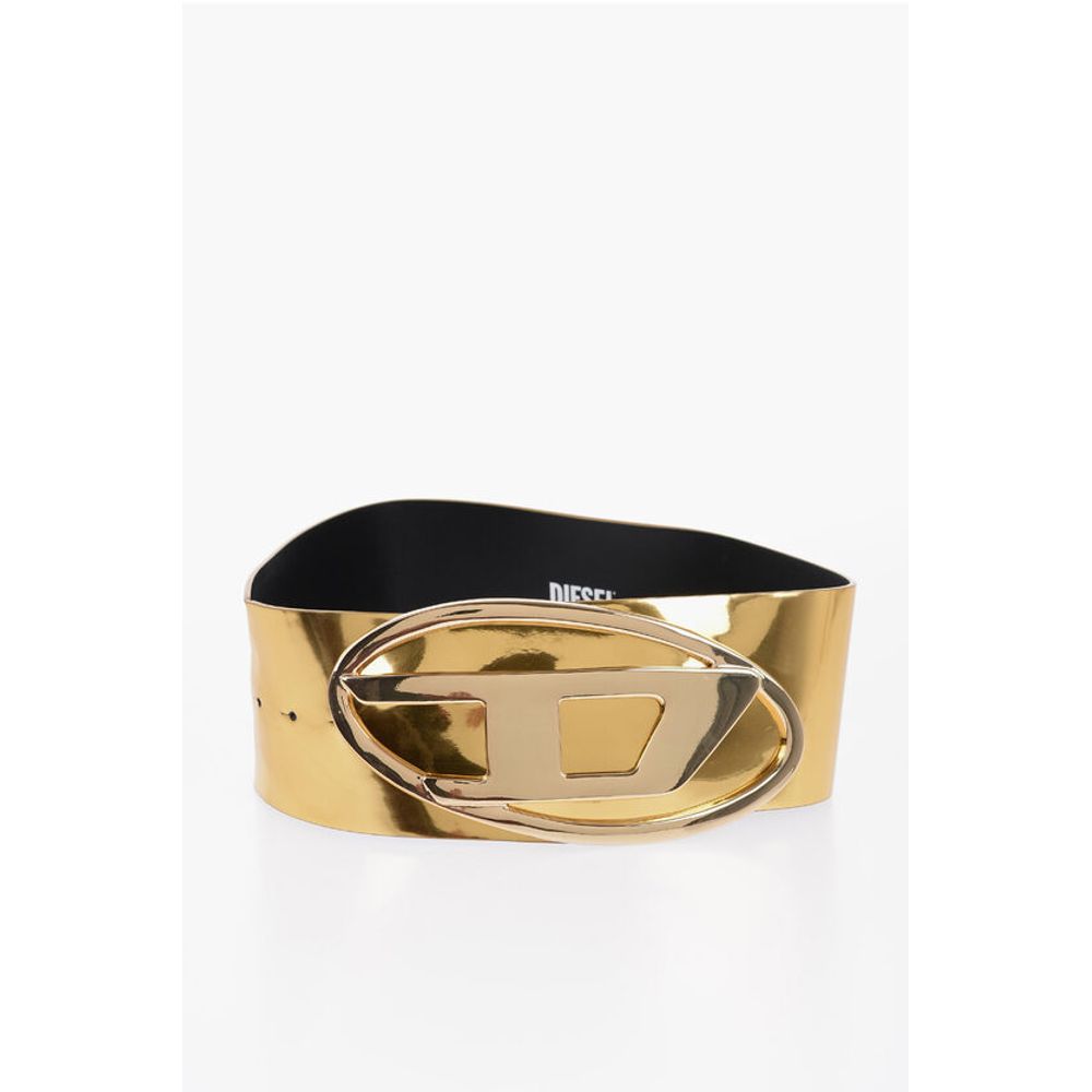 Diesel B-1DR 80 Oval Belt with Mirror Effect