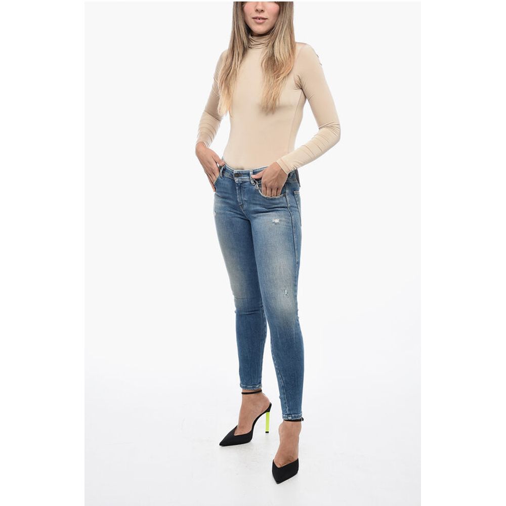 Diesel SLANDY Super Skinny Denims with Tearing L.32