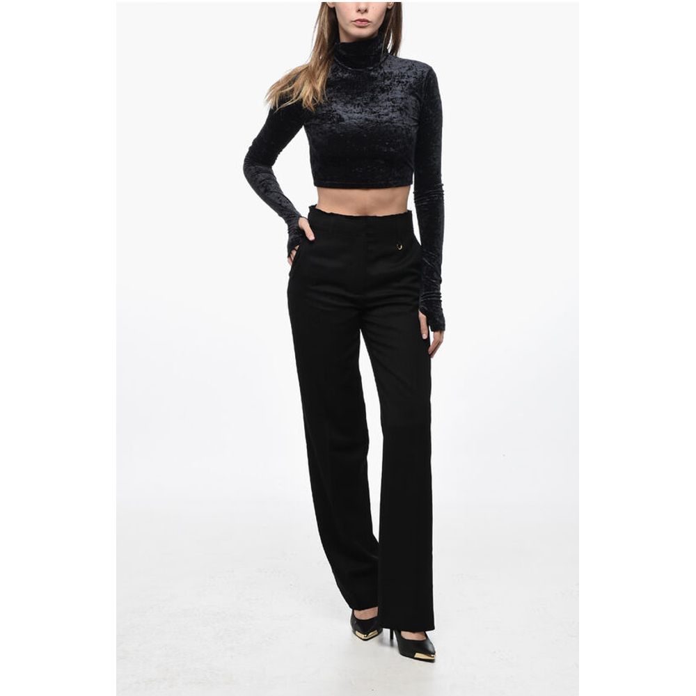 The Andamane Long Sleeved Velvet Top