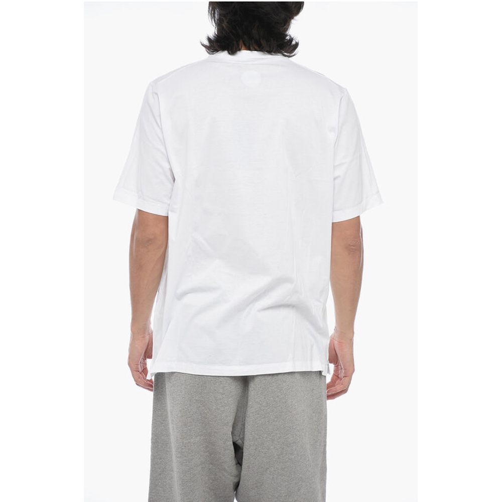 Dsquared² Crewneck T-shirt With Iridescent Print