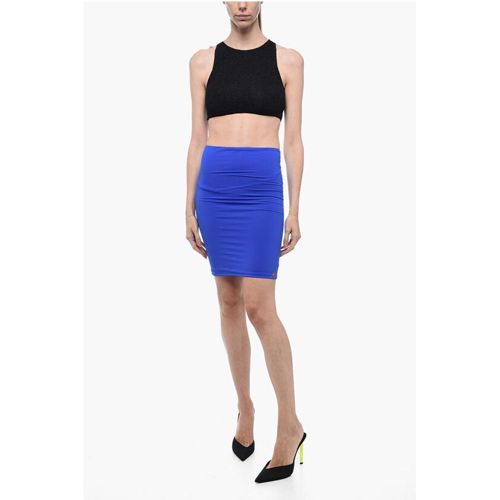 The Attico Stretchy Pencil Mini Skirt