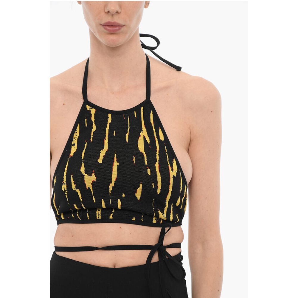 Ambush Jacquard Crop Top