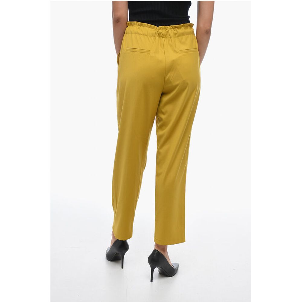 Edra High Waisted Slim Fit Pants