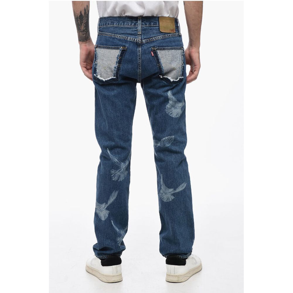 Levi's 3.PARADIS Straight Leg Printed Jeans 18cm L.32