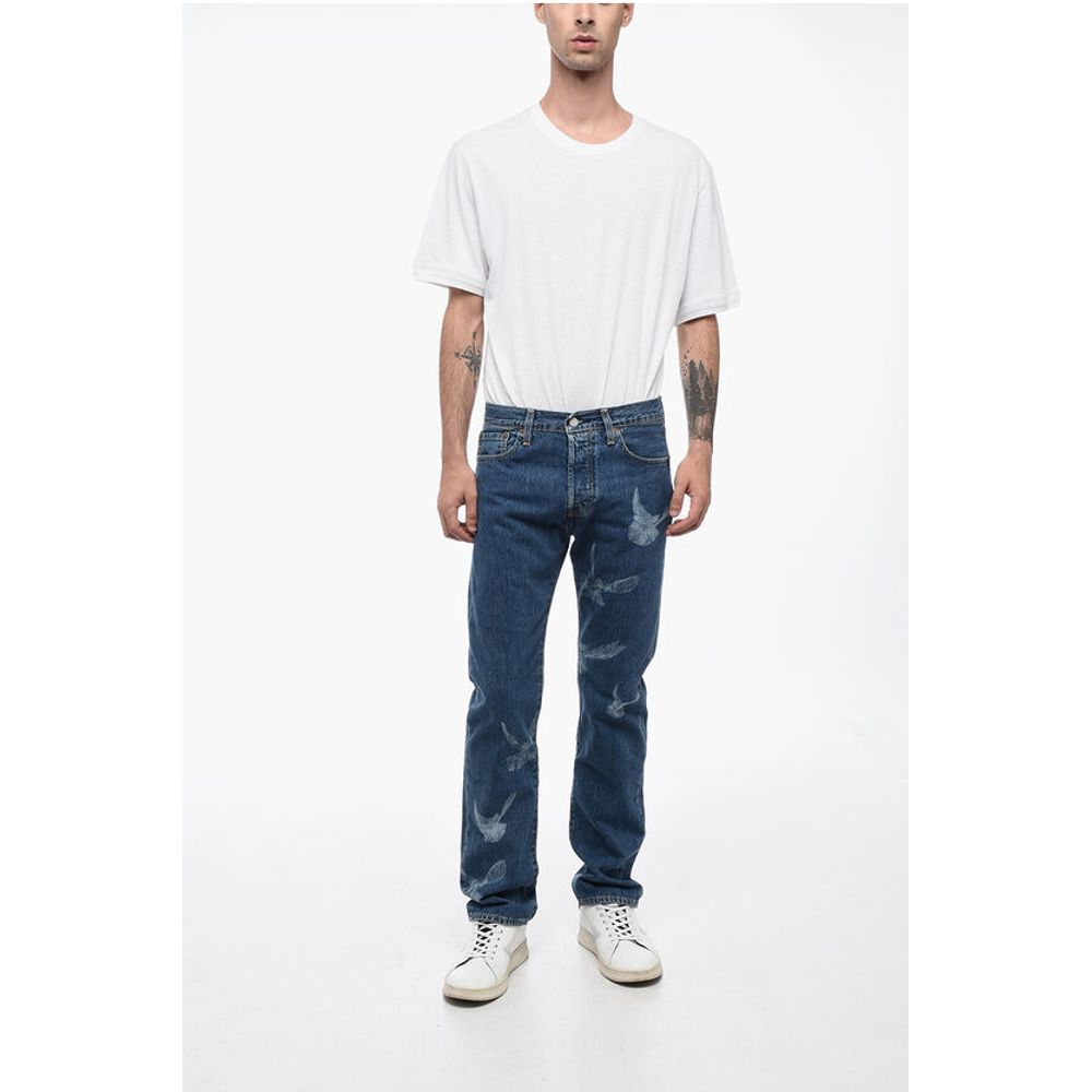 Levi's 3.PARADIS Straight Leg Printed Jeans 18cm L.32