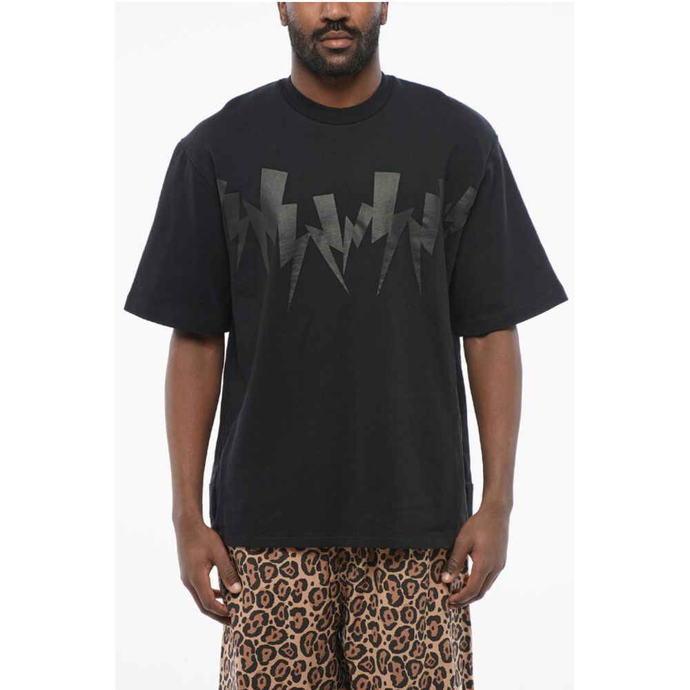 Neil Barrett Short Sleeved Crew-Neck Sweatshirt