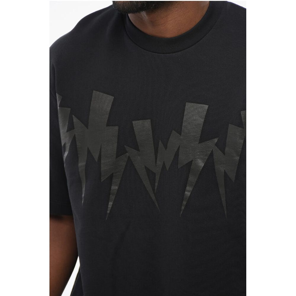 Neil Barrett Short Sleeved Crew-Neck Sweatshirt