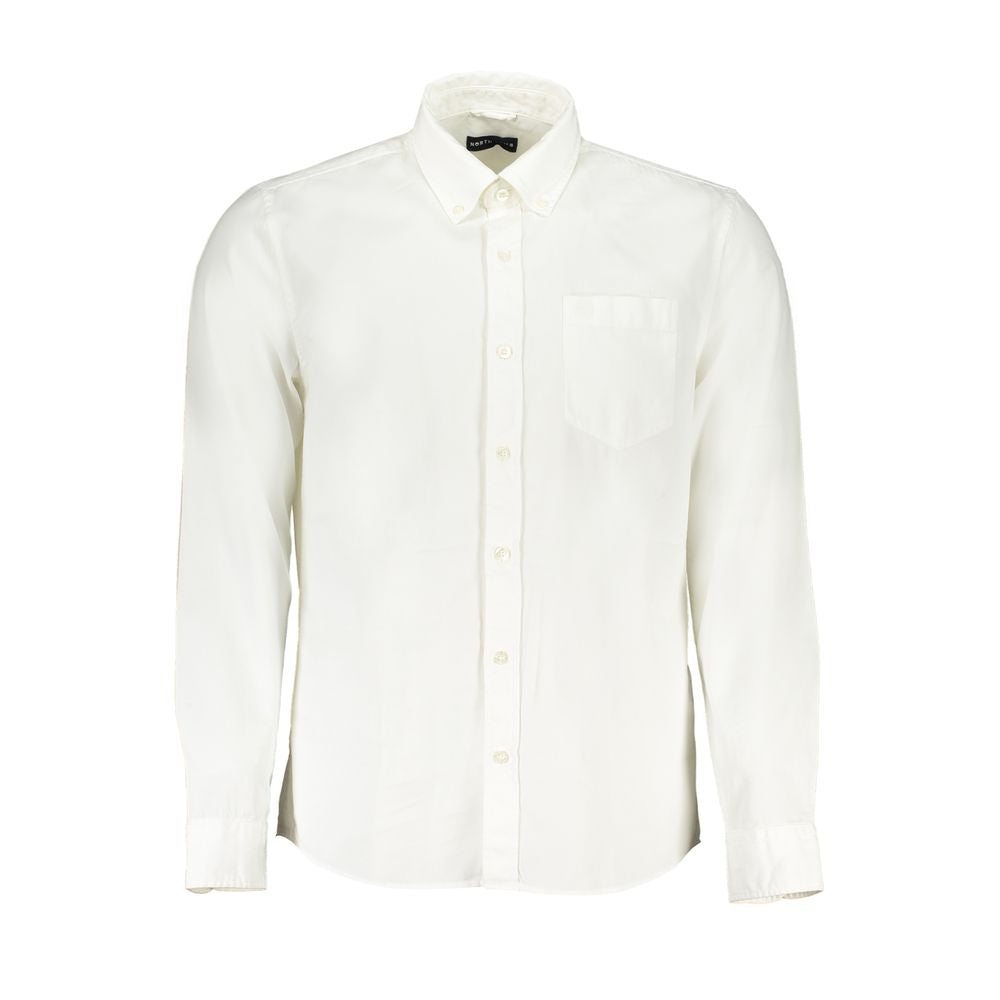 North Sails White Cotton Dress Shirt