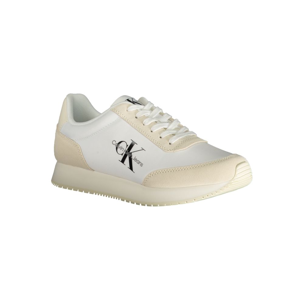 Calvin Klein Beige Polyurethane Women Sneaker