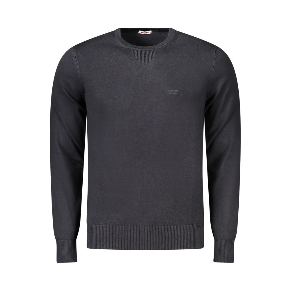 Rifle Black Nylon Sweatshirt