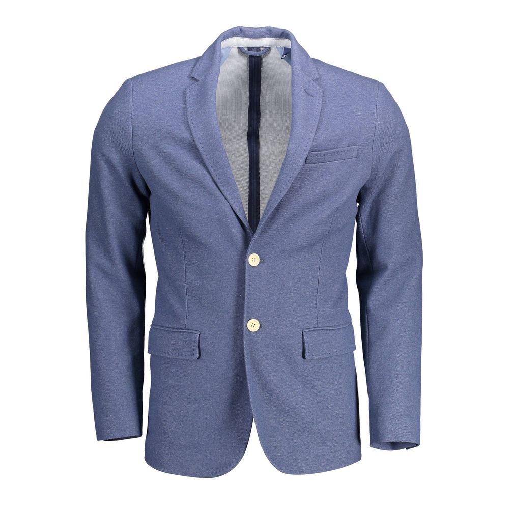 Gant Blue Polyester Men's Jacket