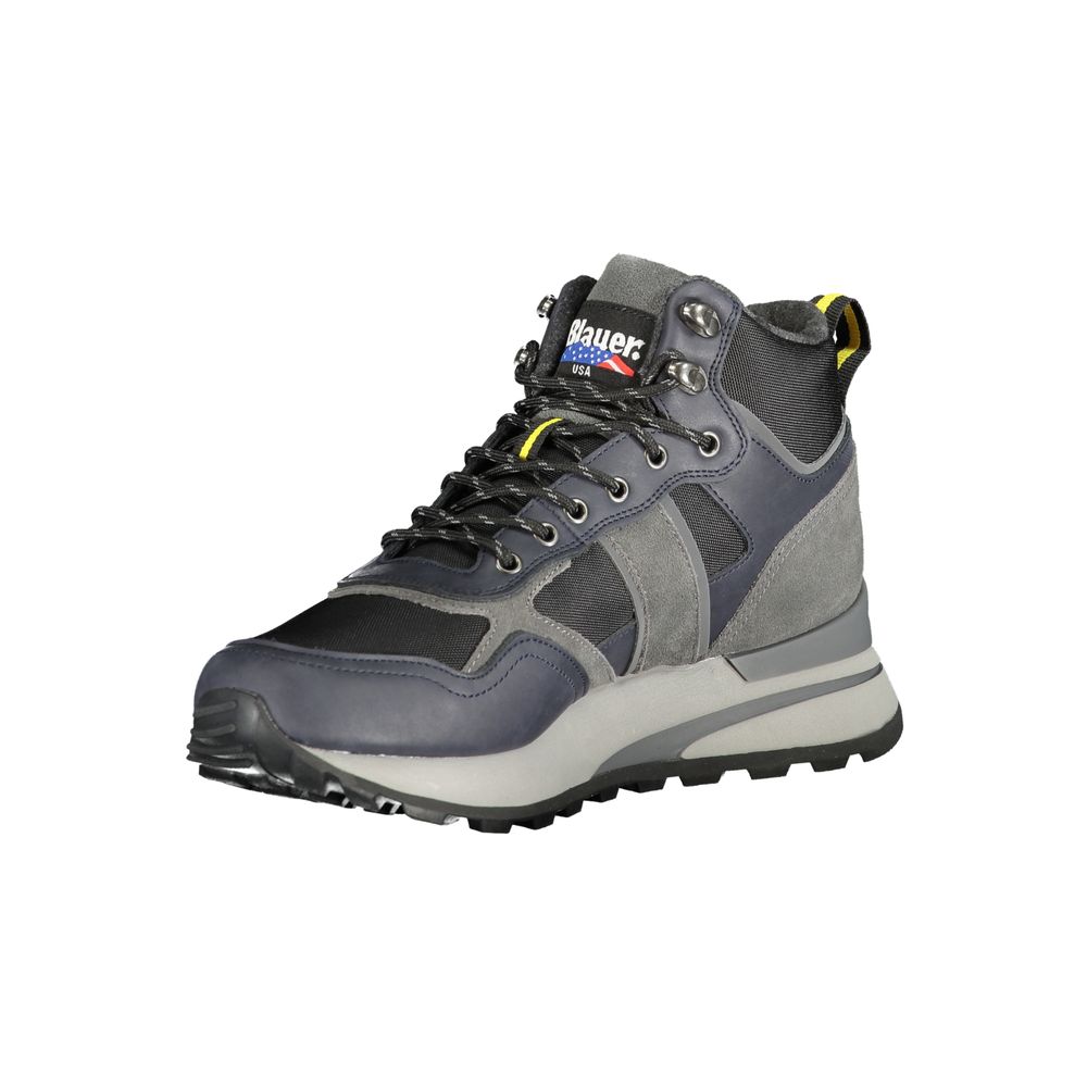 Ανδρικά αθλητικά παπούτσια Blauer Blue Leather