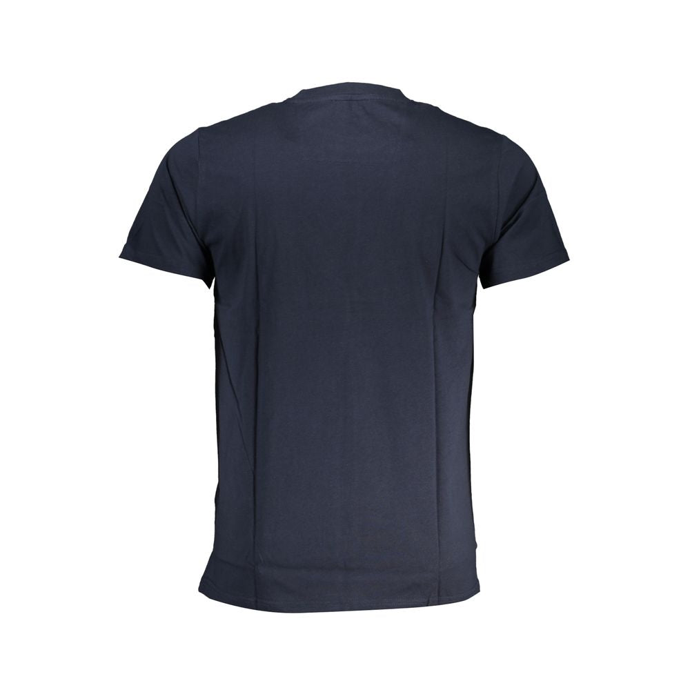 Cavalli Class Blue Cotton Men T-Shirt