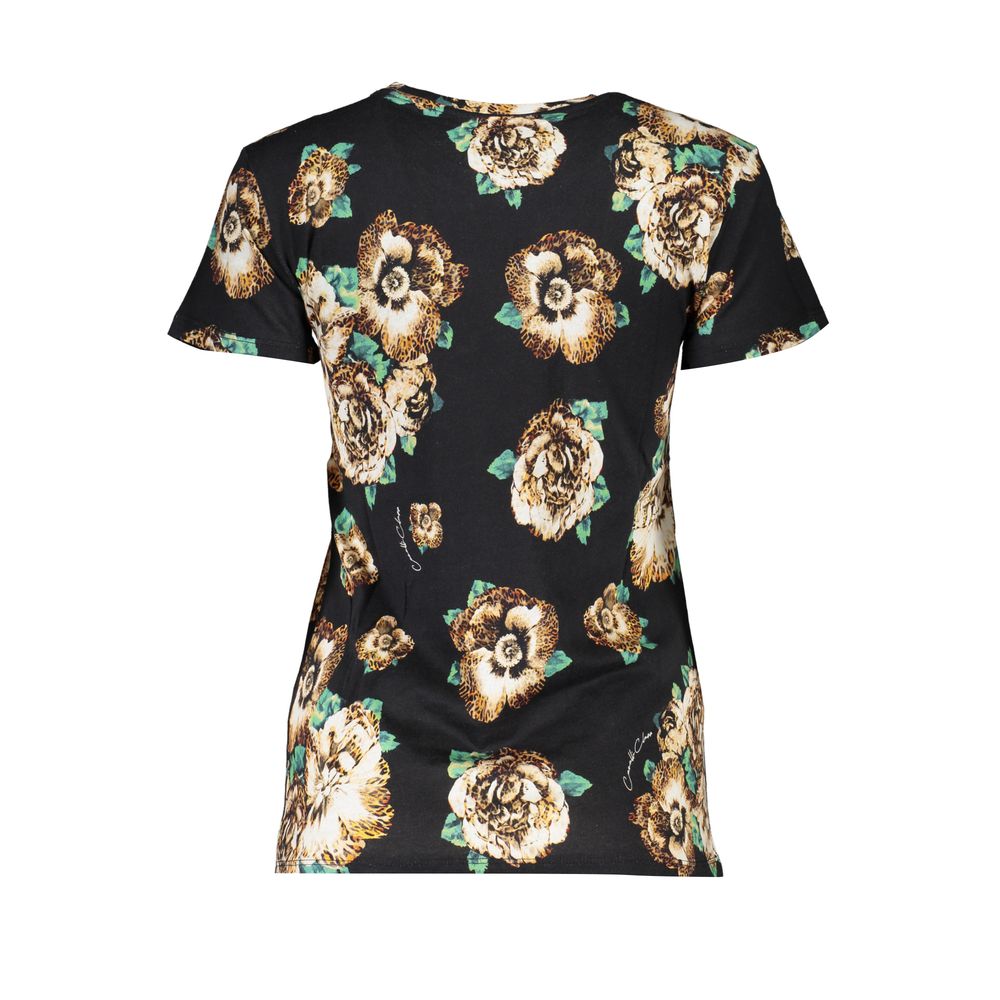 Cavalli Class Black Cotton Women's T-Shirt