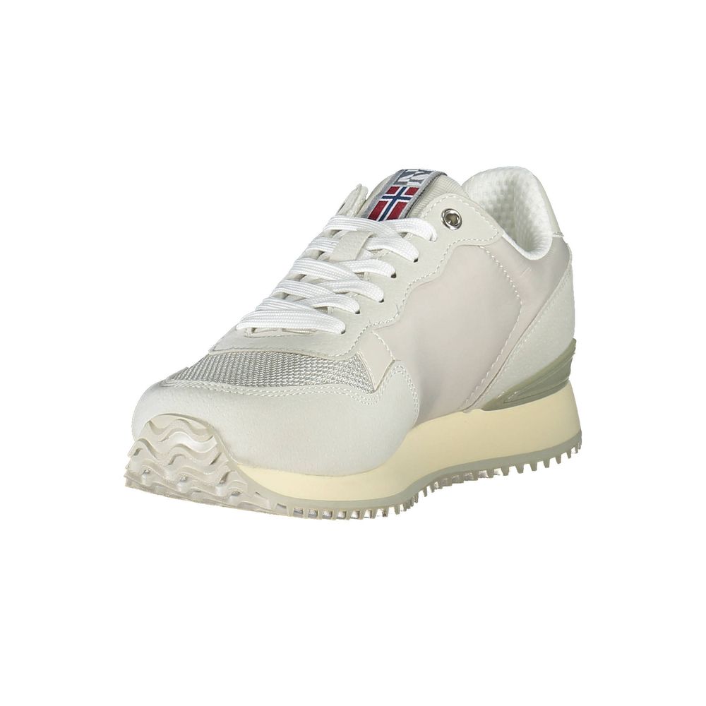 Napapijri Brown Polyester Women Sneaker